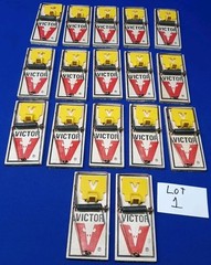 Lot Of 17 New Victor Mouse Snap Traps M325 Pro Rodent Control Mouse Traps