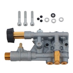 Pressure Washer Pump Manifold Kit 7108366 With Mounting Bolt Washer Pump Sliver