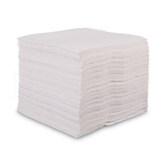 Boardwalk V040QPW 12 in. x 13 in. DRC Wipers – White (1008/Carton) New
