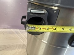 Soteco Stainless Steel Debris and Dust Collection Canister Tank w/Casters