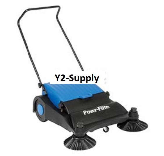 NEW! Powr-Flite® Industrial Push Sweeper!!