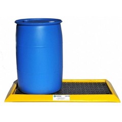 Enpac 5755-Ye-G Spilltray, Yellow/Black, Rectangle, 12Gal