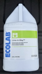 Ecolab 6101131 Lime-A-Way Delimer Multipurpose Lime Scale Remover – 1 Gallon