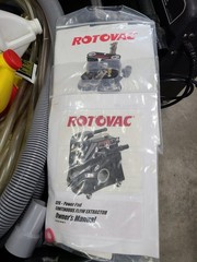 Rotovac CFX Continuous Flow Extractor, Power Wand, & More