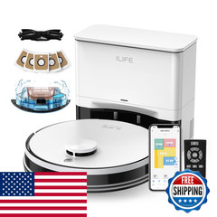 Ilife A30 Pro Robot Vacuum And Mop Self Emptying Station For 60 Days 5000Pa