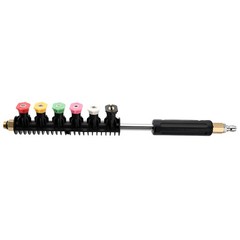 24″ Radiator Cleaning Wand With 25° Fan Nozzles +Pressure Washer Extension Wand