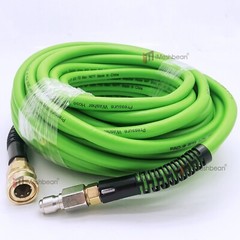 3/8″ 25FT Kink Resistant High Pressure Washer Hose 1/4″ Work 3600 PSI Extension