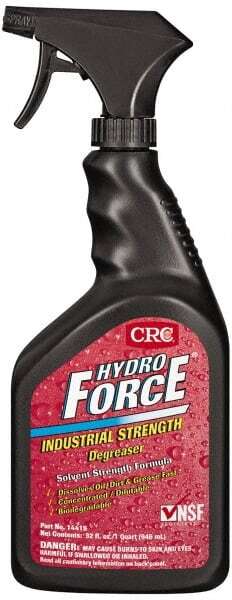 CRC 1004969 Cleaner: 32 gal Spray Bottle Liquid, Concentrated, Unscented