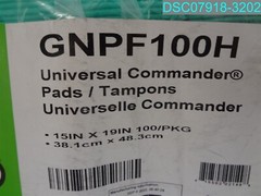 QTY=100: Spilltech Gnpf100h Absorbent Pad, Absorbs 26.3 Gal 818502021498