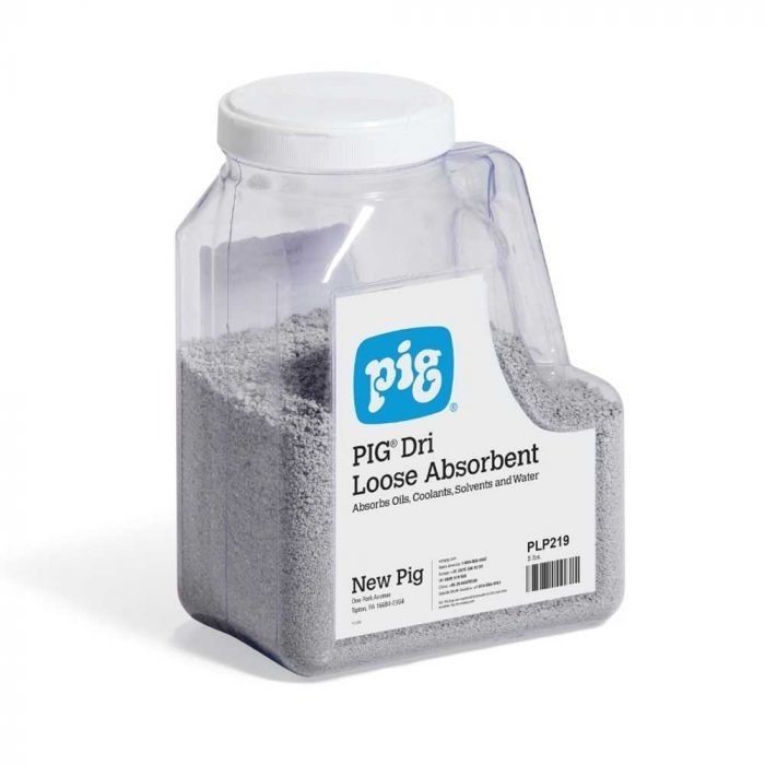 PIG PLP219 Loose Absorbent,5 lb.,PK4 30RC96