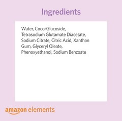 Amazon Elements Baby Wipes, Sensitive, Unscented, 90 Count (Pack of 9), White