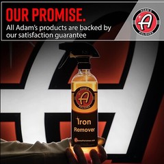 Adam’s Iron Remover 16oz Iron Out Fallout Rust Remover Spray For Car Deta NEW