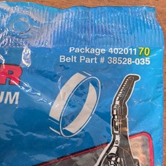 Hoover WindTunnel Upright Self-Propelled Vacuum Belts 2-Pack 38528-035