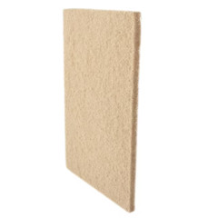 Lots of 5 – Gator Synthetic Fiber Floor Polisher Pad – Tan Buff UPC 082354062231