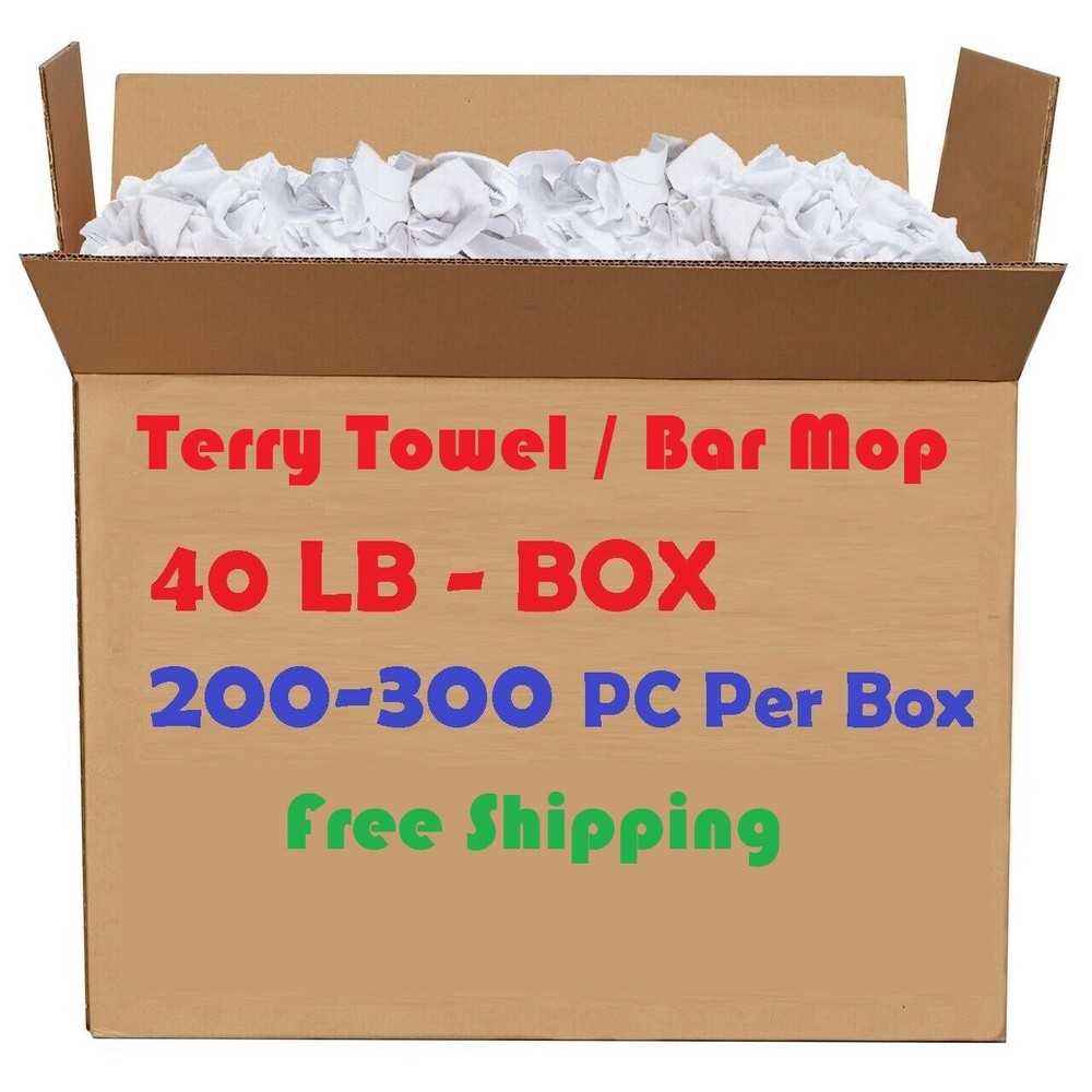 250-300 Microfiber shop rags towels white 13″X14″ – FREE SHIPPING