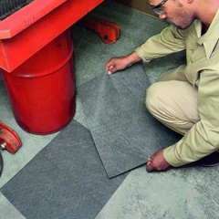 Pig Mat204 Sorbents, 22 Gal, 15 In X 20 In, Universal, Gray, Polypropylene, 200
