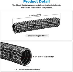 Motorized Lower Nozzle Hose Replacement Shark Rocket HV300, HV301, HV302, HV320