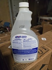 NEW Case of (6) 32oz Purell Fragrance Free Food Surface Sanitizer Spray Bottles