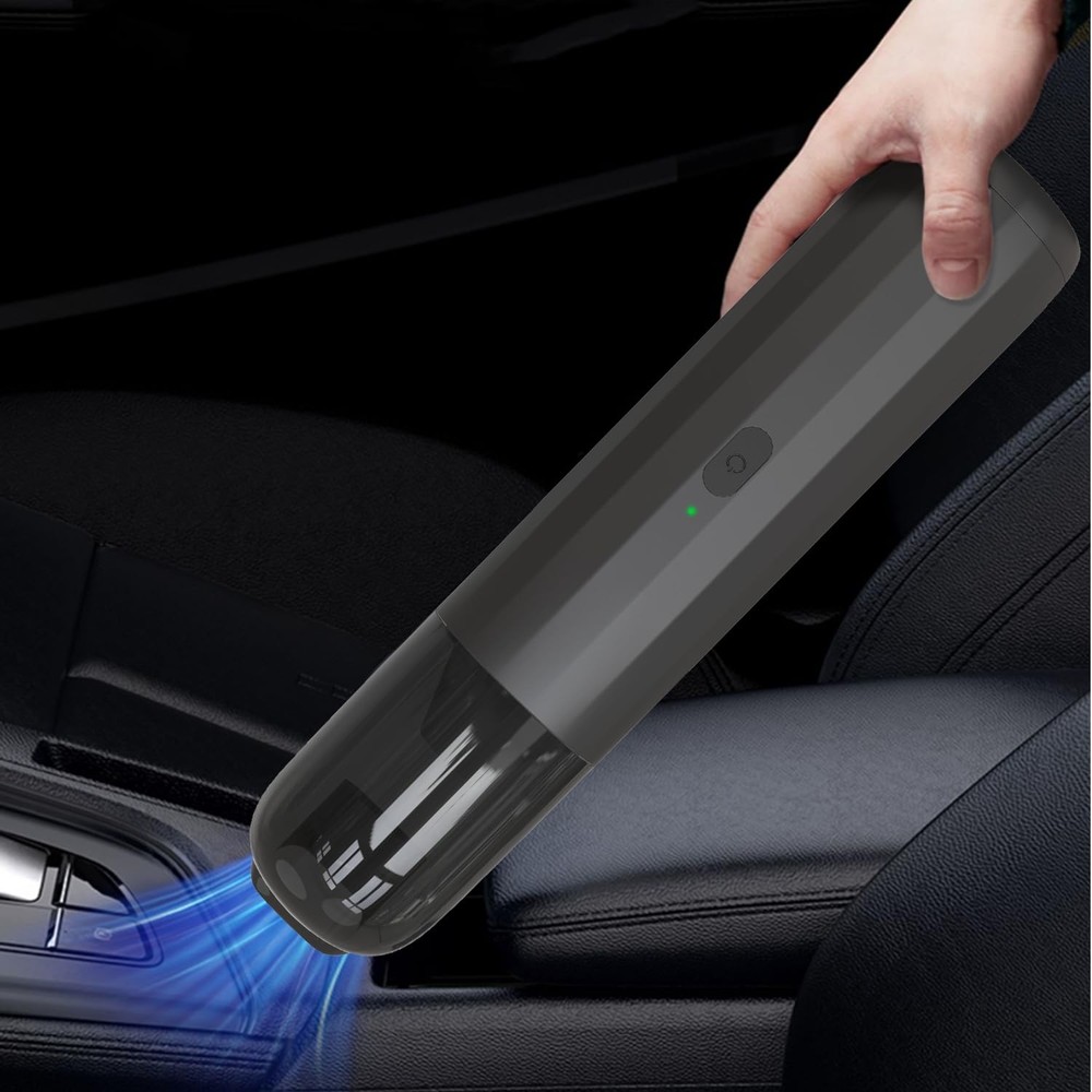 SurnQiee 3-in-1 Handheld Vacuum Cleaner and Cordless Rechargeable Black