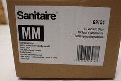 40x Lot Sanitaire 69154 MM Mighty Mite Vacuum Bag 63252A