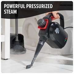 Dirt Devil 7-in-1 Handheld Pressurized Steam Cleaner for Home, XL Water Tank