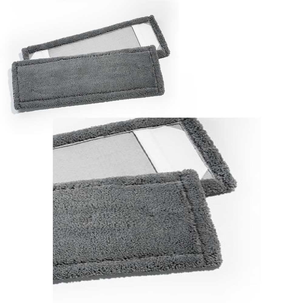 20 Piece Pack Premium Micro Mop 50cm Grey Mop Microfibre Microfibre Mop