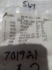 Cat Pumps 701921 Valve Kit 781, 781K, 781G1, 784, 786, 5CP2821, 5CP2841 5CP2851