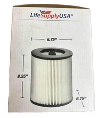New Filter Wet/Dry Vacuum Replacement Cartridge ShopVac 5 Gallon ER123