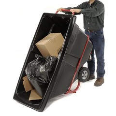 Tilt TRASH BIN – 1400 lbs Capacity – 1/2 Cubic Yard – Portable – Waste – Garbage
