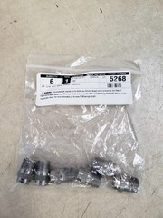 Lot of 6 – Unbranded 2502 1/4 MEG Spray Nozzle (5268)