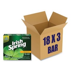 Irish Spring 14177 3.75 oz Bar Soap – Clean Fresh Scent (54/CT) New