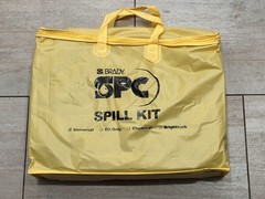New Brady SPC SKA-PP AllWik Universal Spill Kit 5 Gal Yellow Bag