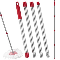 Spin Mop Replacement Handle Compatible with O Cedar Mop Replace Head Base, 4-…