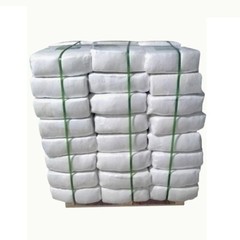 White Knit T-Shirt Cotton Rags-600 lbs. Pallet 24×25 Bags-Multipurpose Cleaning