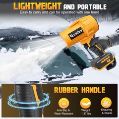 Rozlchar Cordless Leaf Blower Compatible for DeWALT 20V Batteries(No Battery)…