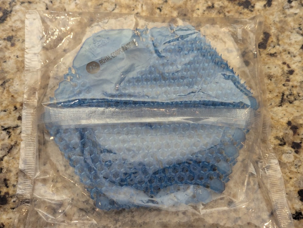 FRESH PRODUCTS Wave 3D Urinal Deodorizer Screen Blue Cotton Blossom