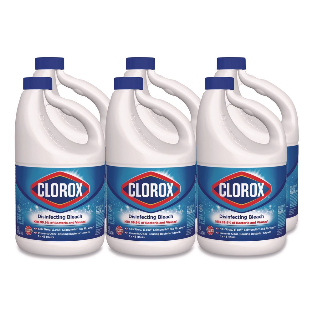 REGULAR BLEACH WITH CLOROMAX TECHNOLOGY, 81 OZ BOTTLE, 6/CARTON