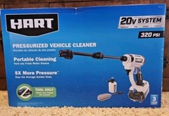 New HART HGPC011 Pressurized Vehicle Cleaner 20 Volt Battery Not Included
