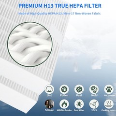 HPA5200B True HEPA Replacement Filter Compatible with Honeywell InSight HPA52…