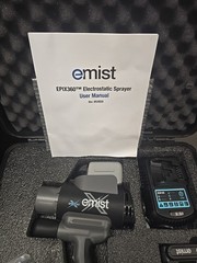 Emist Epix360 Handheld Disinfectant Sprayer with Case New in Box