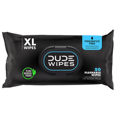 DUDE Wipes, Flushable Wipes, Extra Large and Fragrance-Free Wipes (400 ct.)