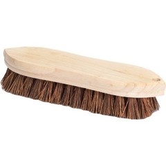 Do it 9 In. Palmyra Bristle Hardwood Scrub Brush 89625 Pack of 12 SIM Supply,