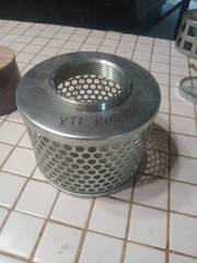 NOS Universal 3.4″ Round Hole Trash Pump Strainer