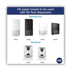 Tork 105066 1-Ply PeakServe Continuous Hand Towel – White (12/Carton) New