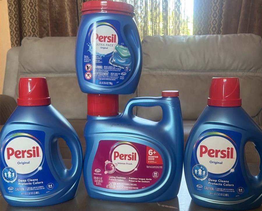 Persil Ultra Pacs Original & Intense Fresh Detergent for HE Machines