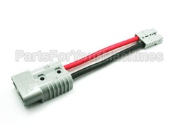 BATTERY PIG TAIL CABLE CONVERTER, SB175-SB50, GRAY ANDERSON PLUGS, QUICK CONNECT