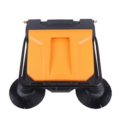 26″ Area Floor Push Sweeper Large Commercial Industrial Floor Clean Tool Outdoor