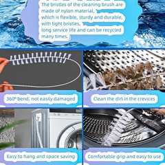 KOPOGTY Washing Machine Cleaning Brush, Brush White