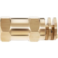 Boomless Spray Nozzle kit 1/2 inch FPT #20 Orifices 90° 180° Caps 5.9 GPM 40 PSI