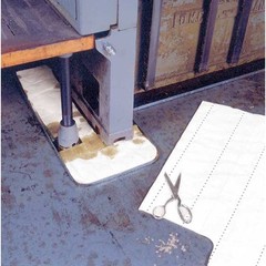 Spilfyter Z-70 Sorbent Pad, 32 Gal, 16 In X 18 In, Oil, White, Polypropylene
